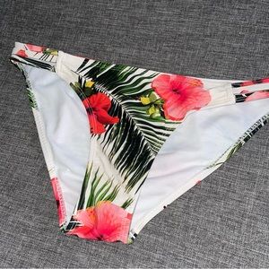 Tropical Print Bikini Bottom